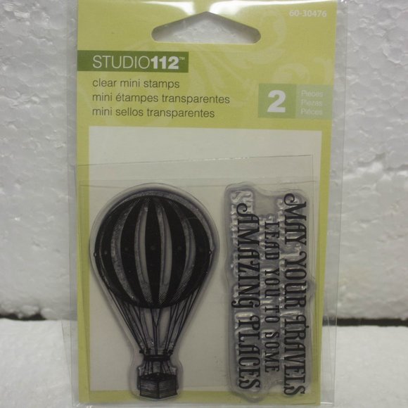 Set of 6 Packs of Clear Mini Stamps by Studio G and Studio 112 - Picture 5 of 7